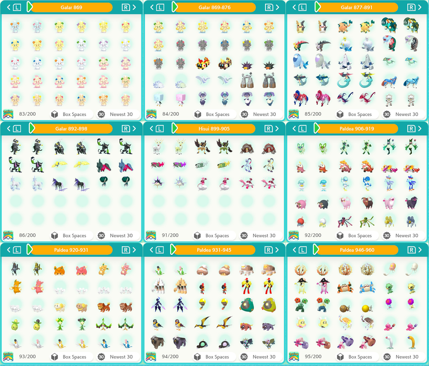 Ultimate Masterdex Generations 1-9