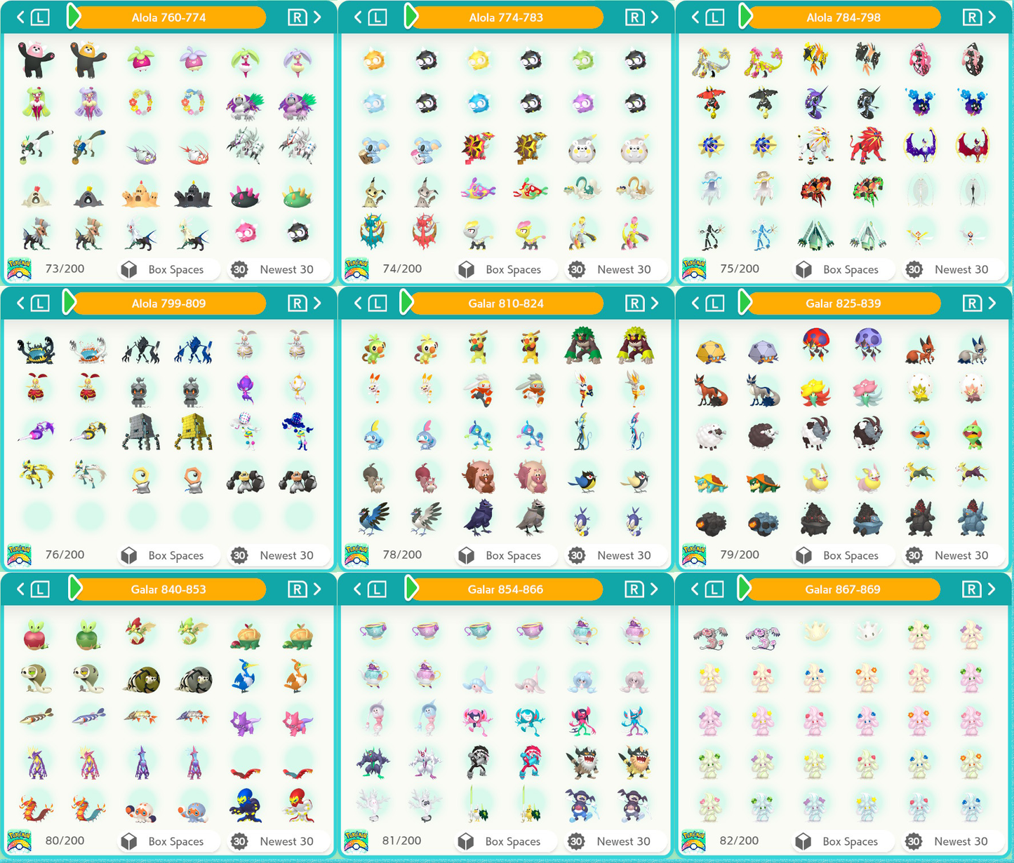 Ultimate Masterdex Generations 1-9