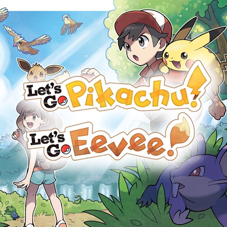 Pokemon Let's Go Pikachu & Eevee