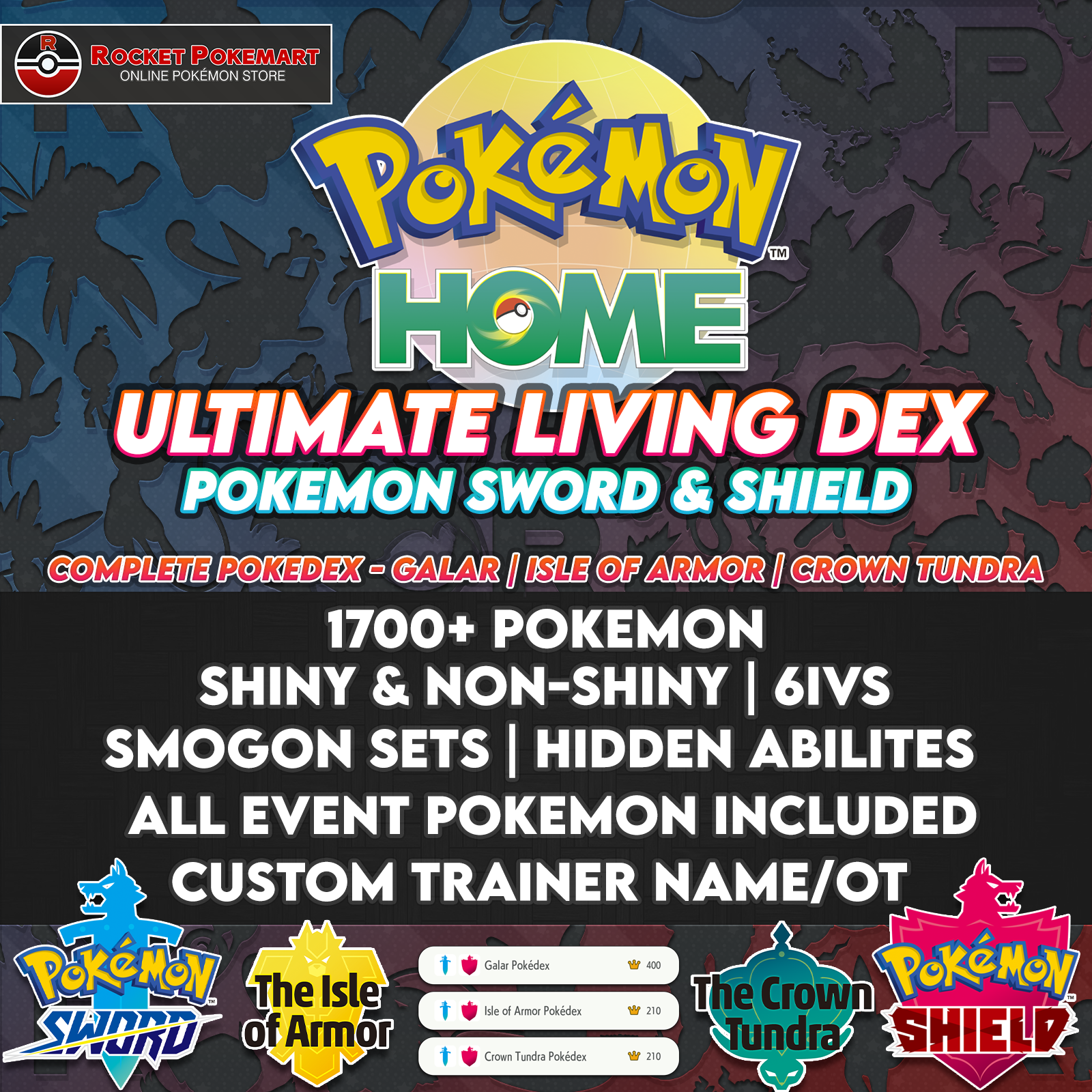 Masterdex - Pokémon Sword & Shield