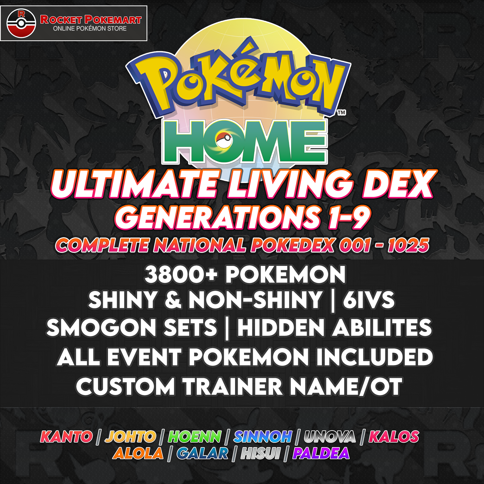 Ultimate Masterdex Generations 1-9