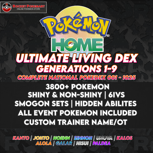 Ultimate Masterdex Generations 1-9
