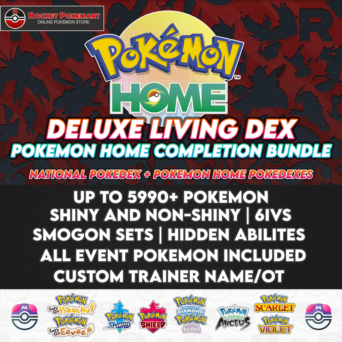 Custom Pokémon - Pokemon Legends Z-A – Rocket PokeMart