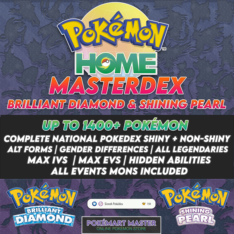 Masterdex Pokémon Brilliant Diamond & Shining Pearl