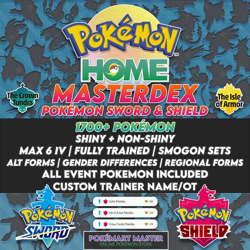 Masterdex - Pokémon Sword & Shield